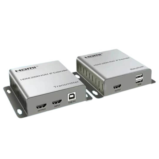 HDMI 200米 KVM 網路延長器