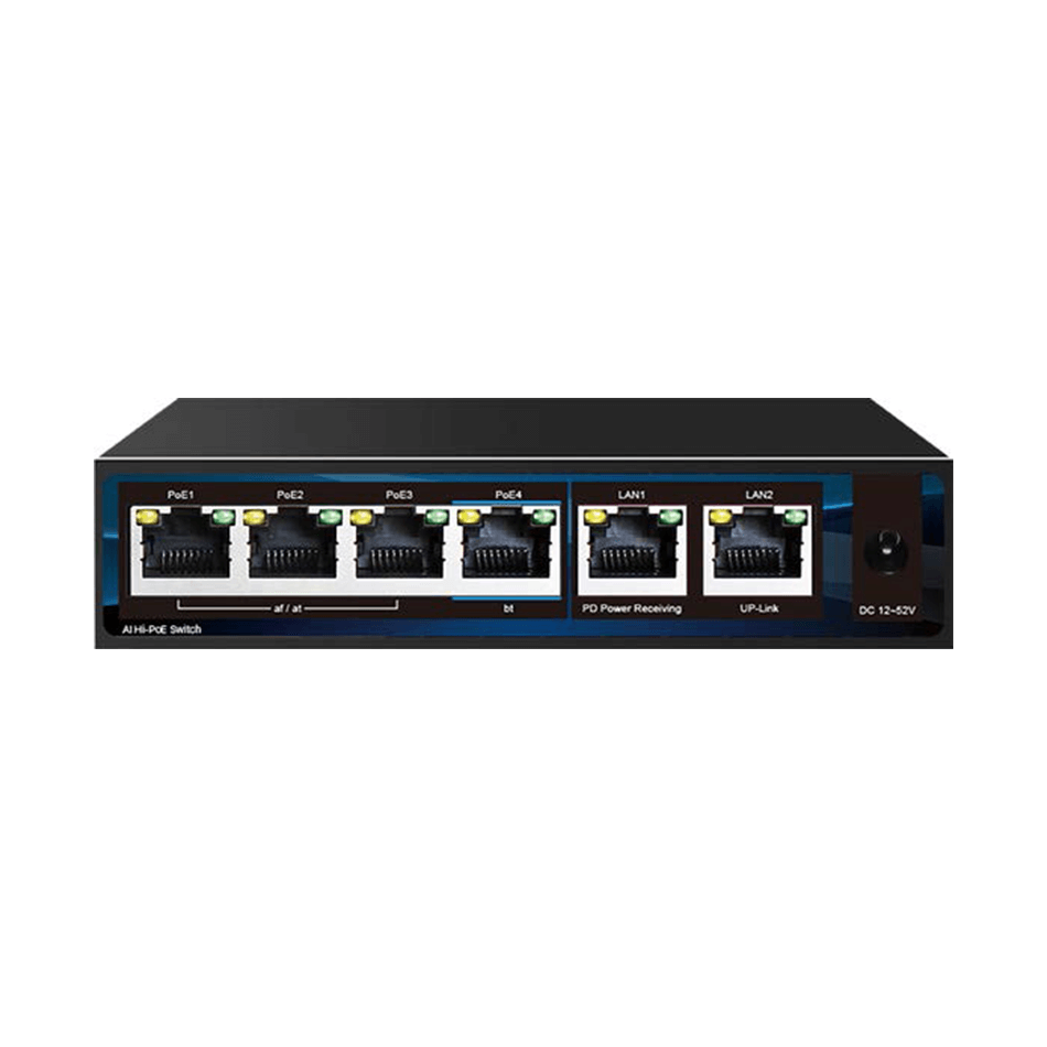 4埠PoE+2埠UpLink